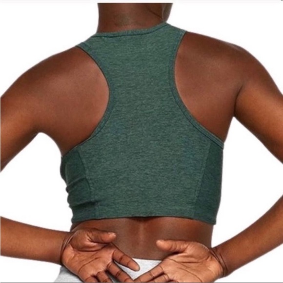 Outdoor Voices Athena Crop Top Hunter
Green Spacedye Longline small - Picture 4 of 16